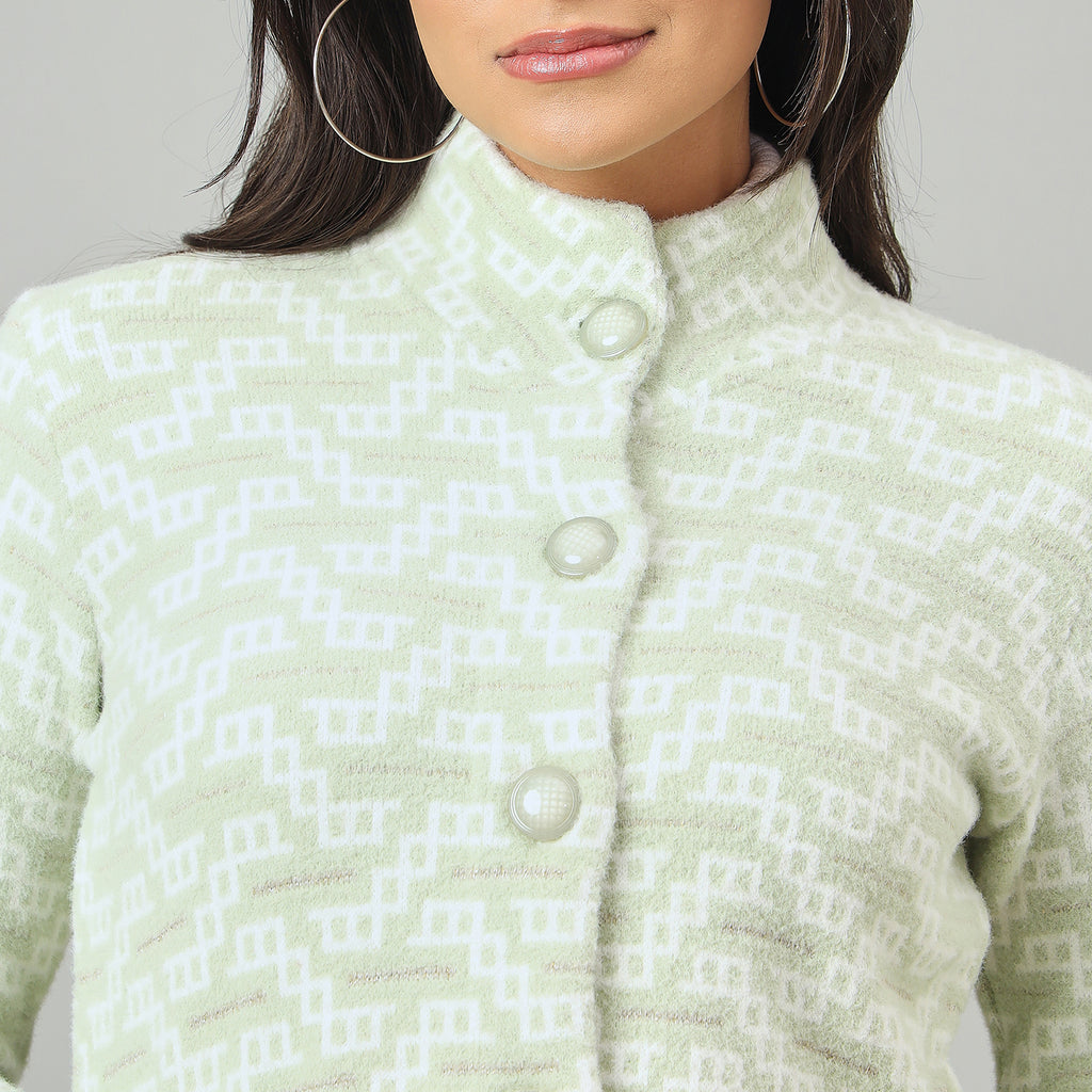 Duke Urban Women Long Coat Regular Sweater (SDS1325)