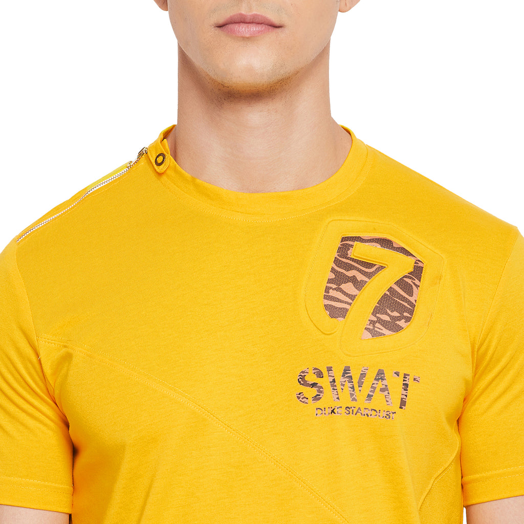 Duke Urban Men Stardust Half Sleeve  T-Shirt  (LF4335)