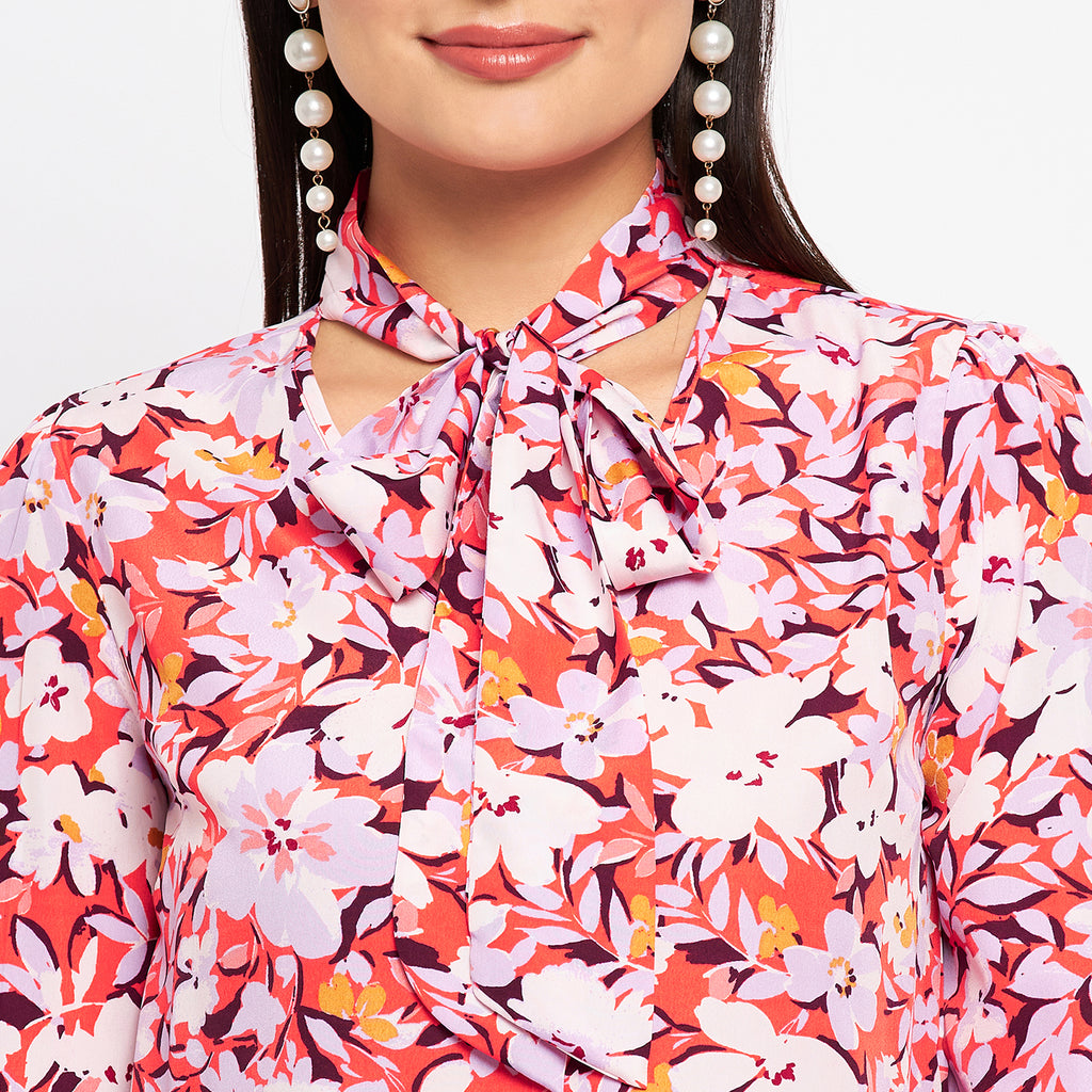 Duke Urban Women Regular Sleeve Printed Top (SDX3266)