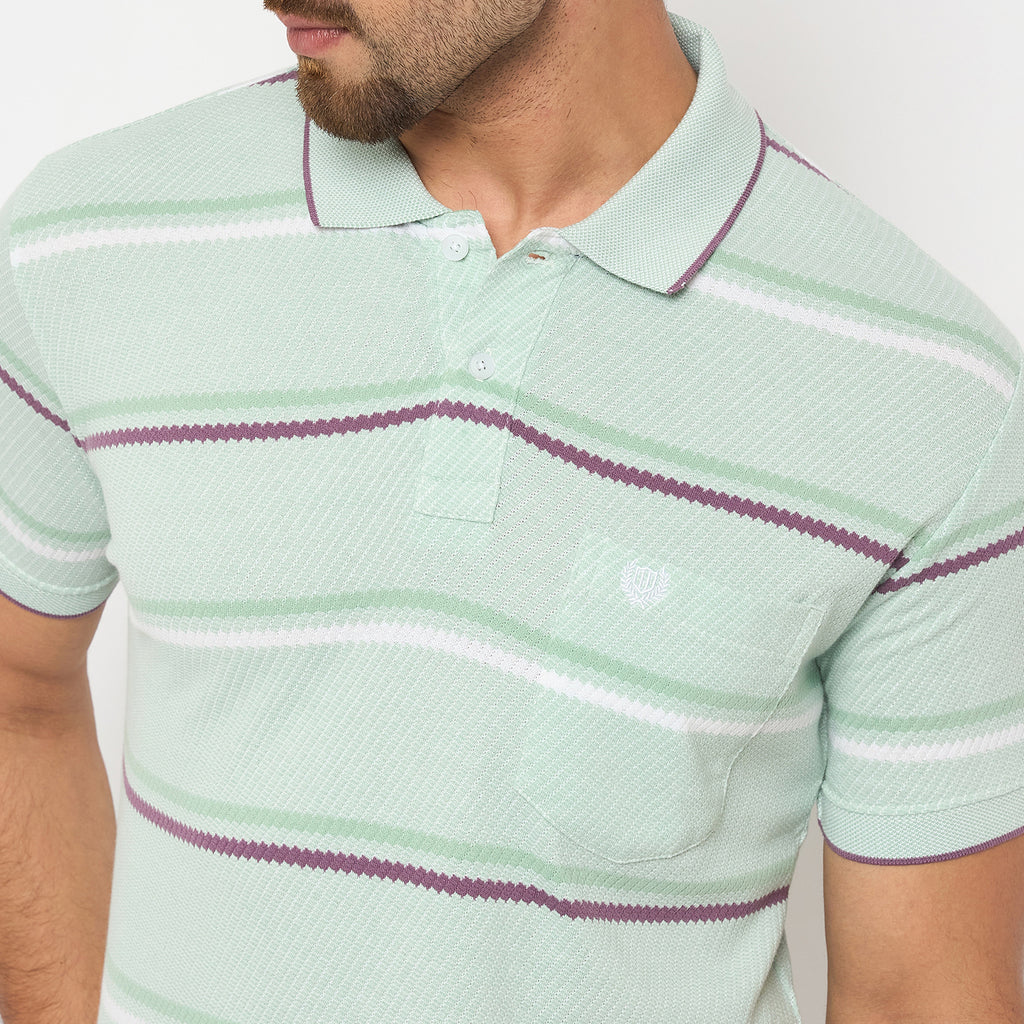 Duke Urban Men Half Sleeve Cotton Tshirt (LF7381)