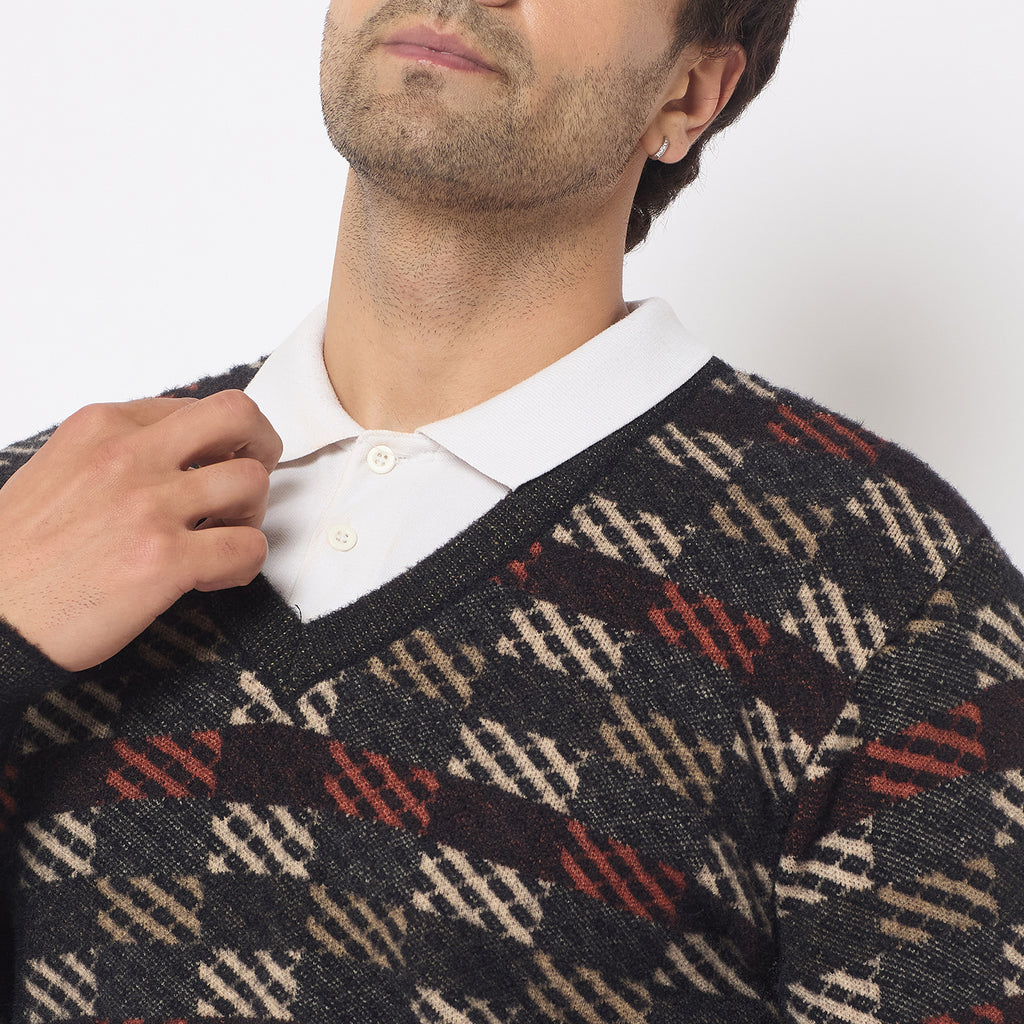 Duke Urban Men Round Neck Sweater (SDS2277)