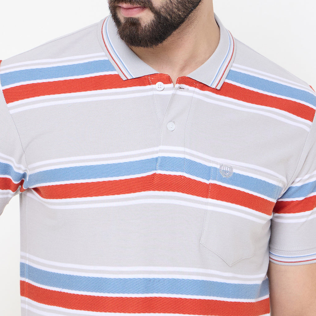 Duke Urban Men Half Sleeve Cotton Tshirt (LF7276)