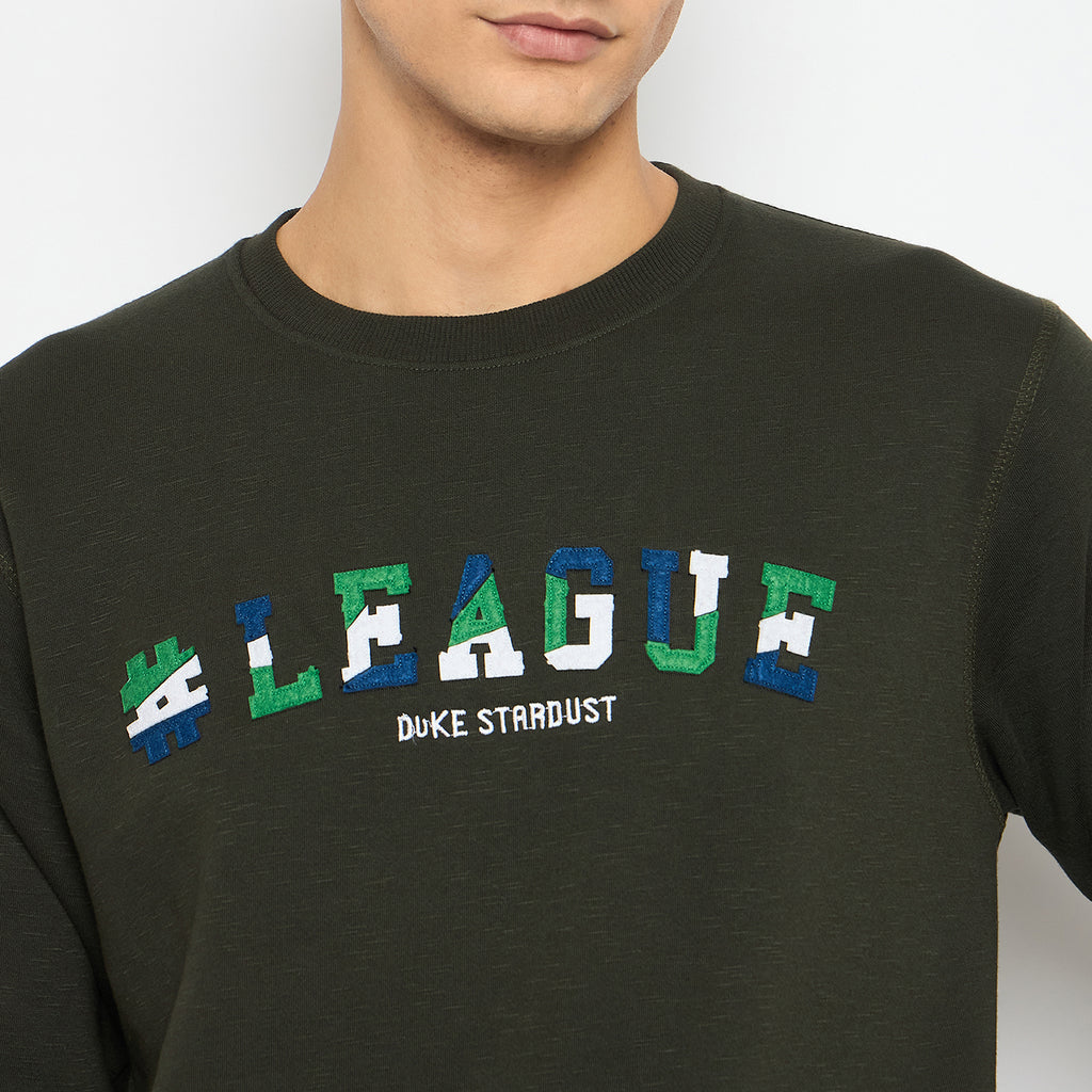 Duke Urban Men Full Sleeve Round Neck Sweatshirt (LF6227)