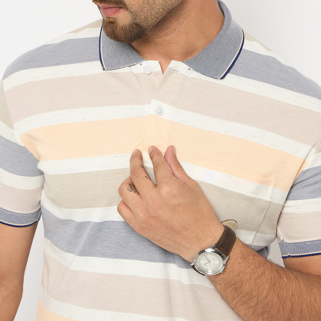 Duke Urban Men Half Sleeve Cotton Tshirt (LF7350)