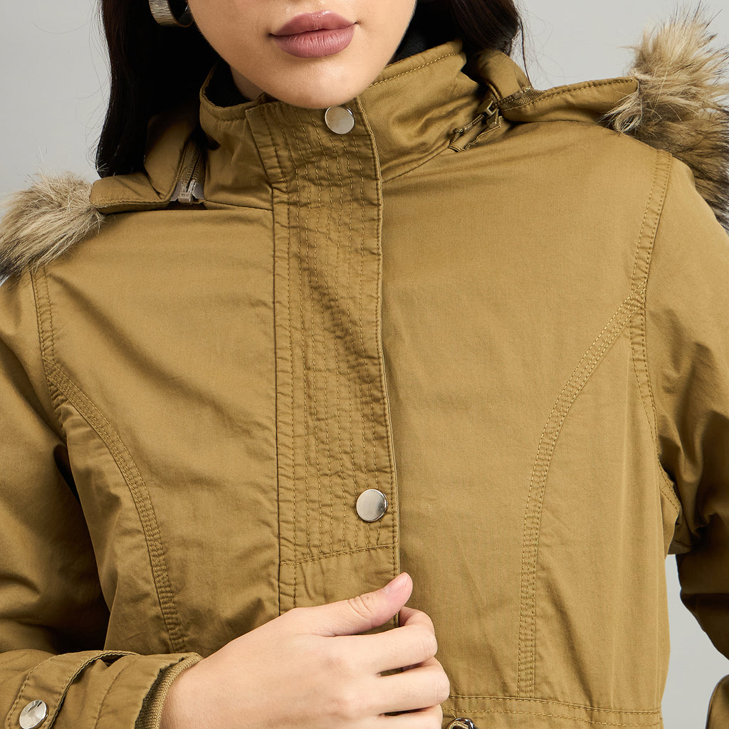 Duke Urban Women Short Style Hooded Bomber Jacket (SDZ4050R)