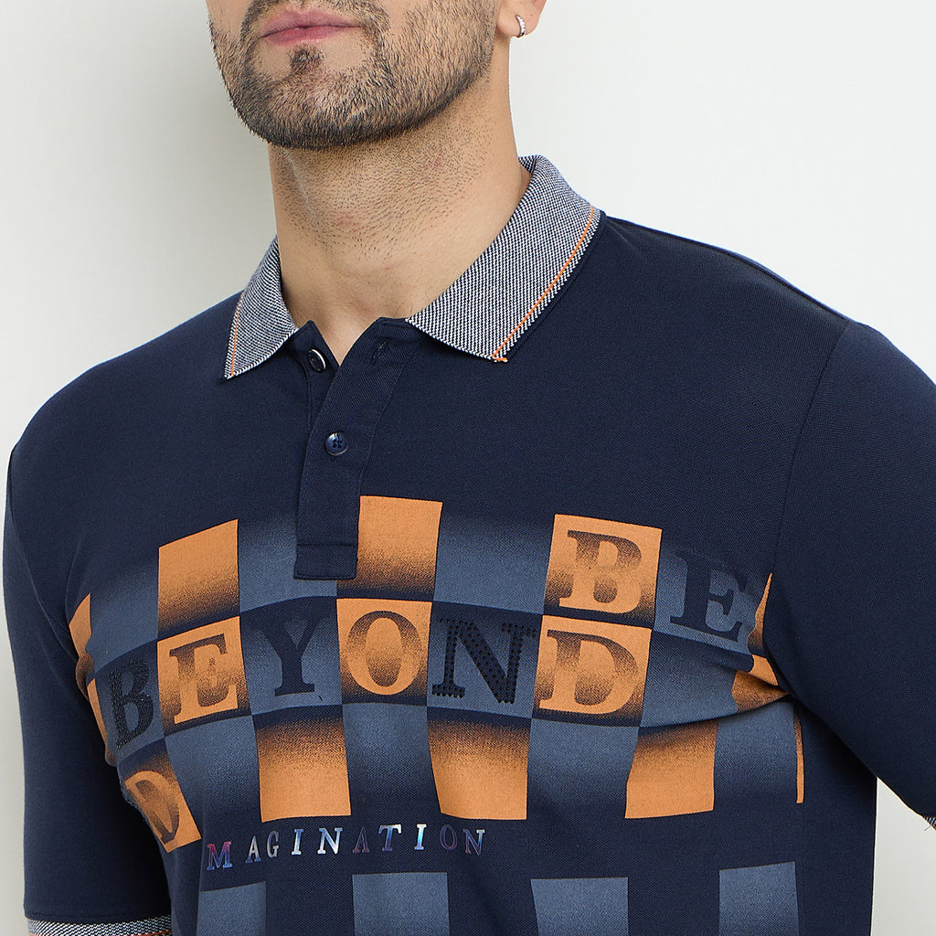 Duke Urban Men Half Sleeve Cotton Tshirt (LF7151)