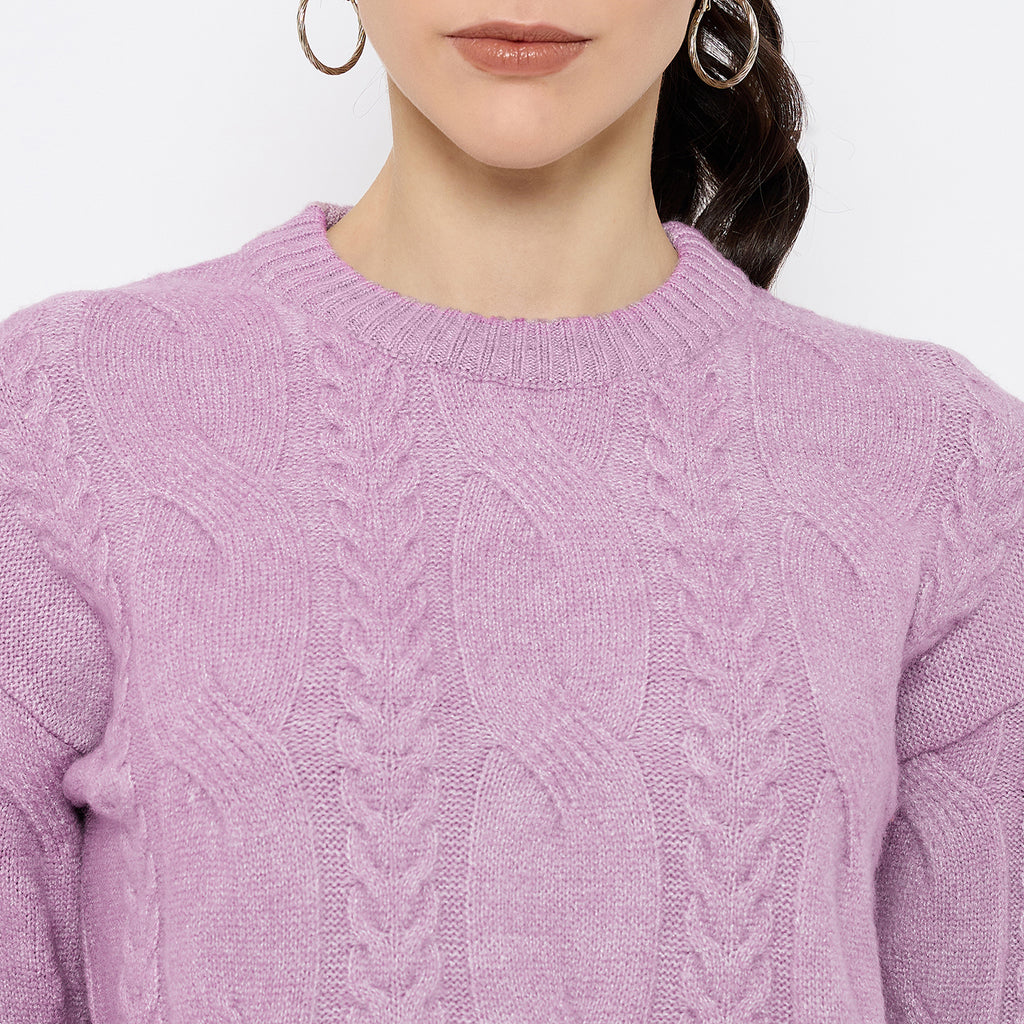 Duke Urban Women Full Sleeve Round Neck Pullover (SDS1369)