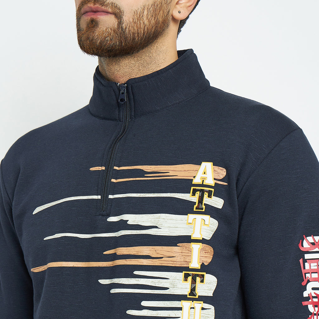 Duke Urban Men High Neck Sweatshirt (LF6237)