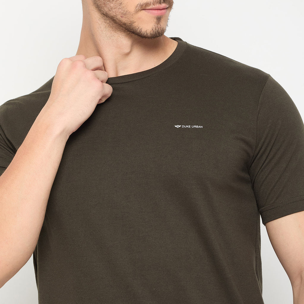Duke Urban Men Half Sleeve Cotton Pack of 3 T-shirts (ONSDVP41)