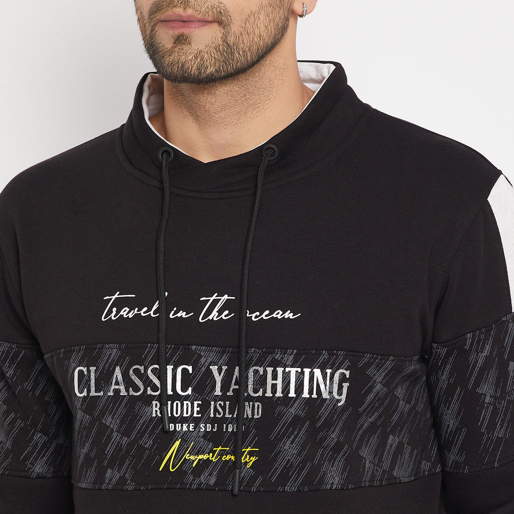 Duke Urban Men Cowl Neck Sweatshirt (LF6260)