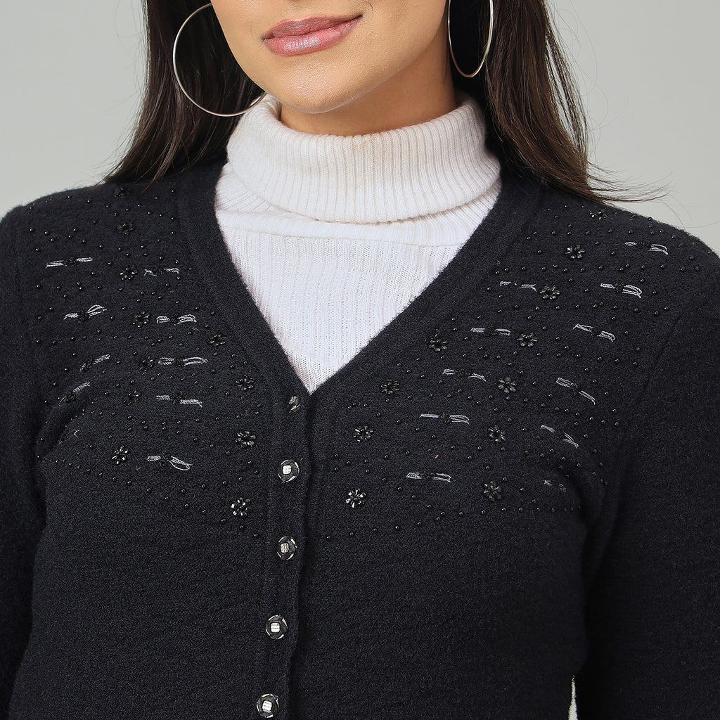 Duke Urban Women Front Open Short Sweater (SDS1407)