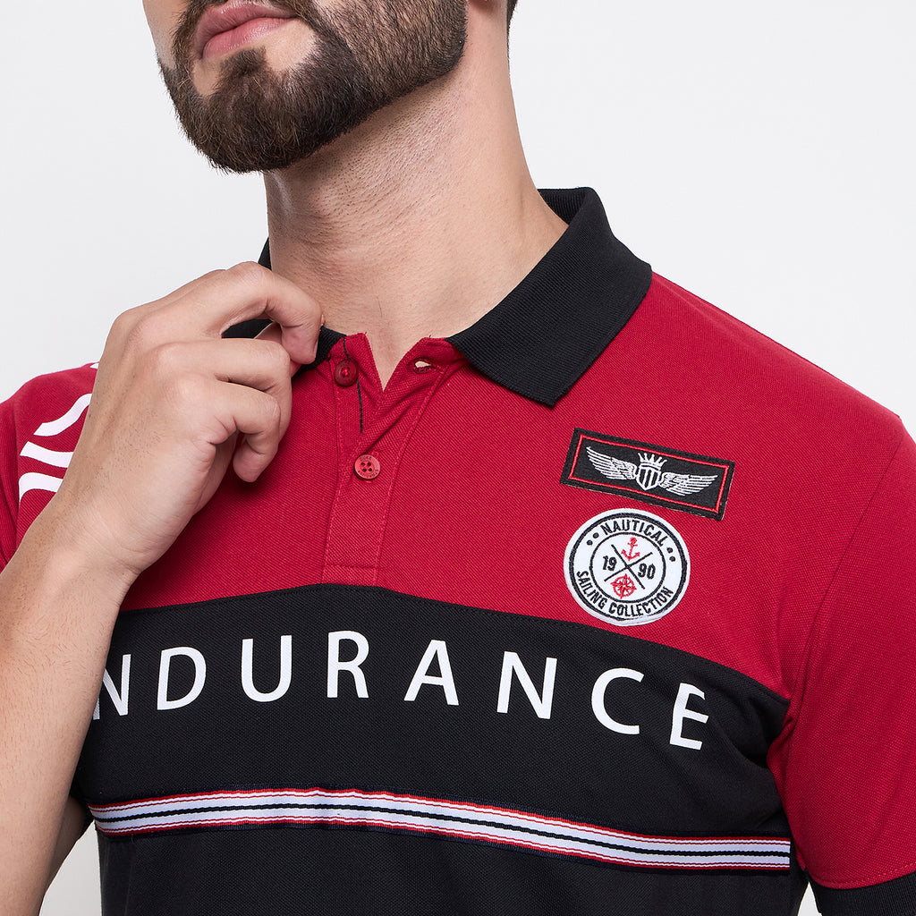 Duke Urban Men Half Sleeve Cotton Tshirt (LF7122)