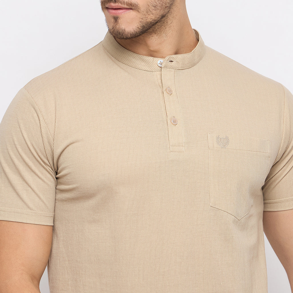 Duke Urban Men Half Sleeve Cotton T-shirt (LF7446)