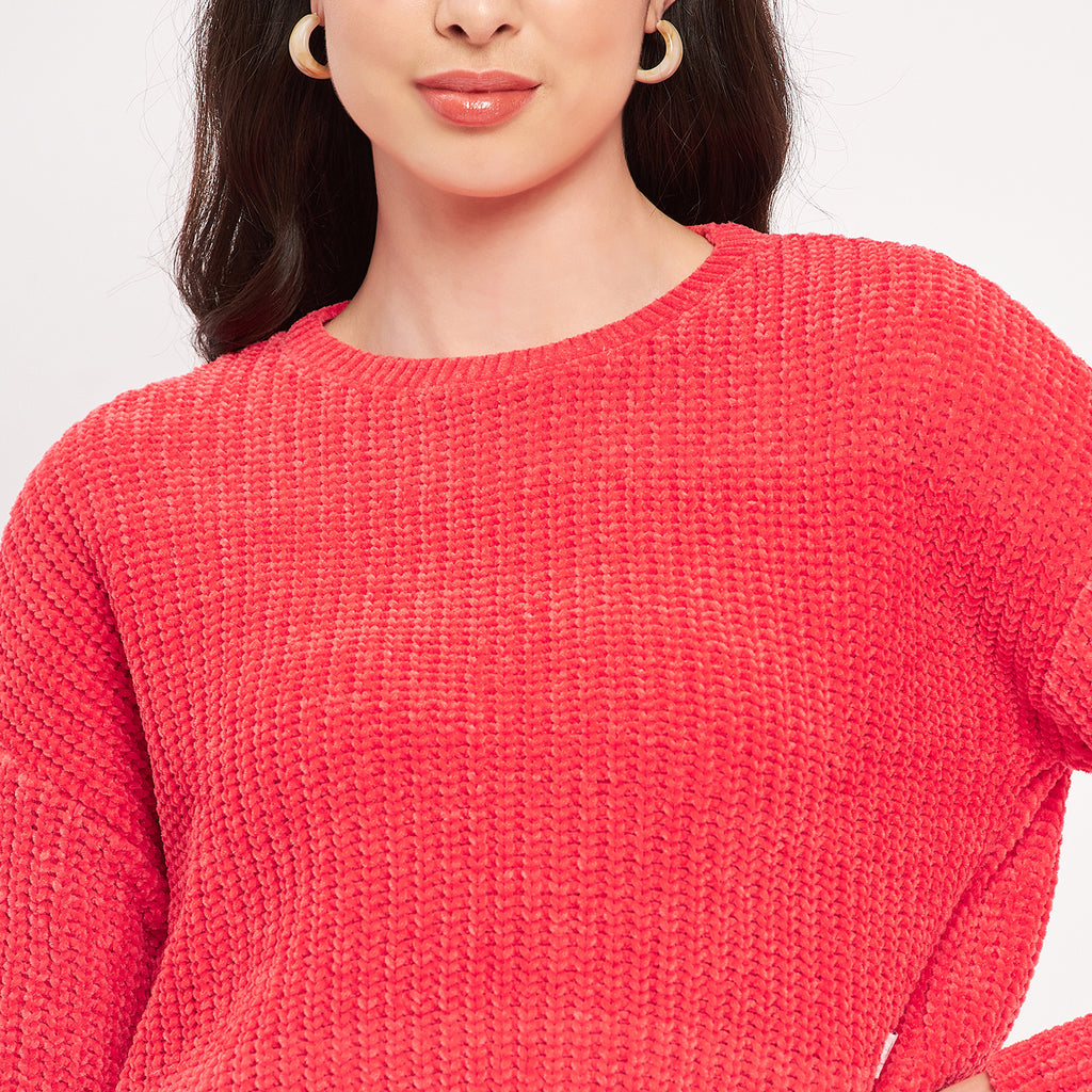 Duke Urban Women Full Sleeve Woven Sweater (LQS9655)
