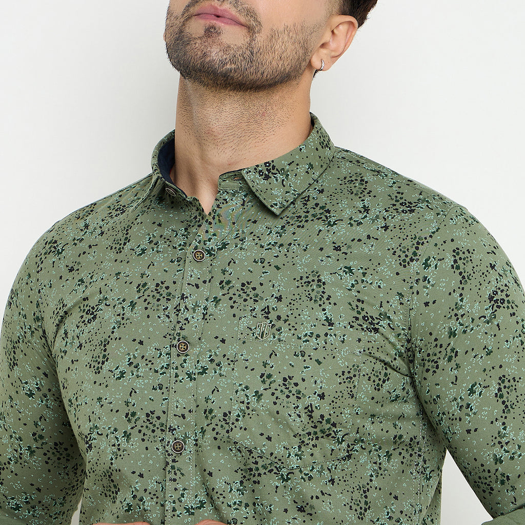 Duke Urban Men Full Sleeve Cotton Shirt (SDO7PRA)