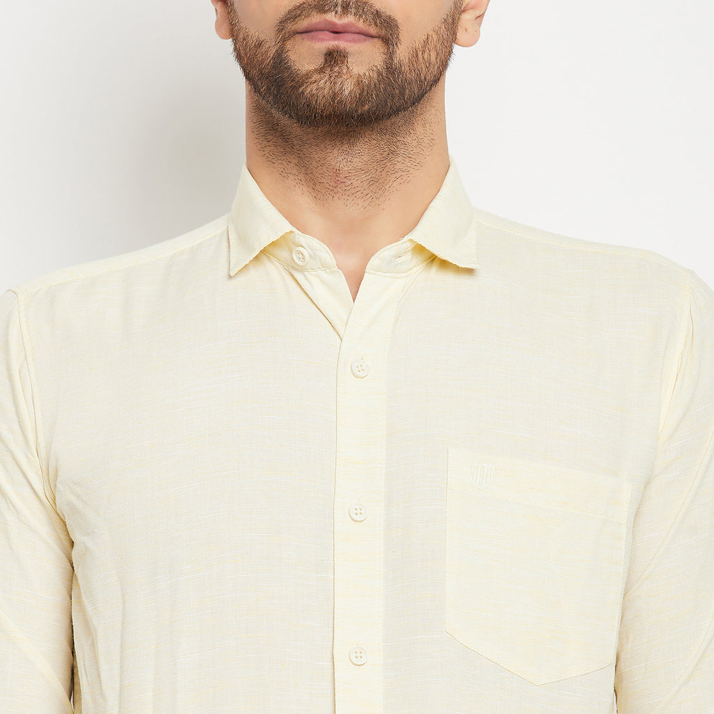 Duke Urban Men Full Sleeve Cotton Shirt (SDO8PLCB)