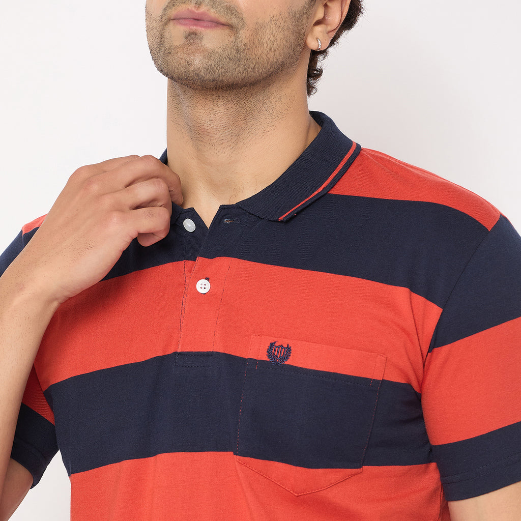 Duke Urban Men Half Sleeve Cotton Tshirt (MLF1148)