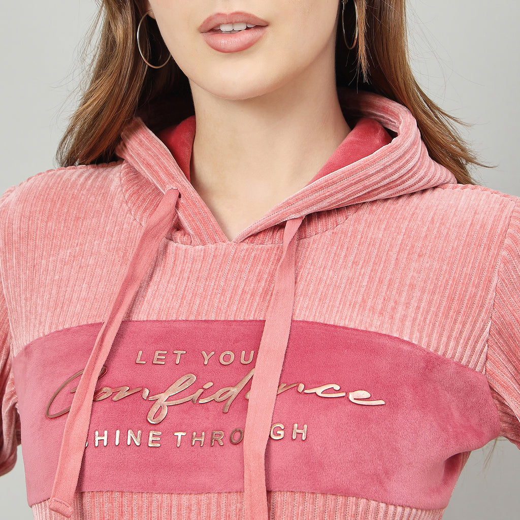 Duke Urban Women Hooded Regular Sweatshirt (LFX970)