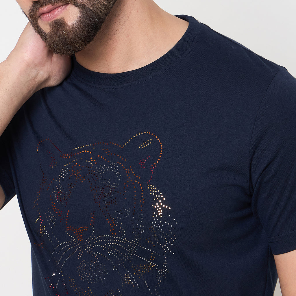 Duke Urban Men Half Sleeve Cotton Tshirt (LF7218)