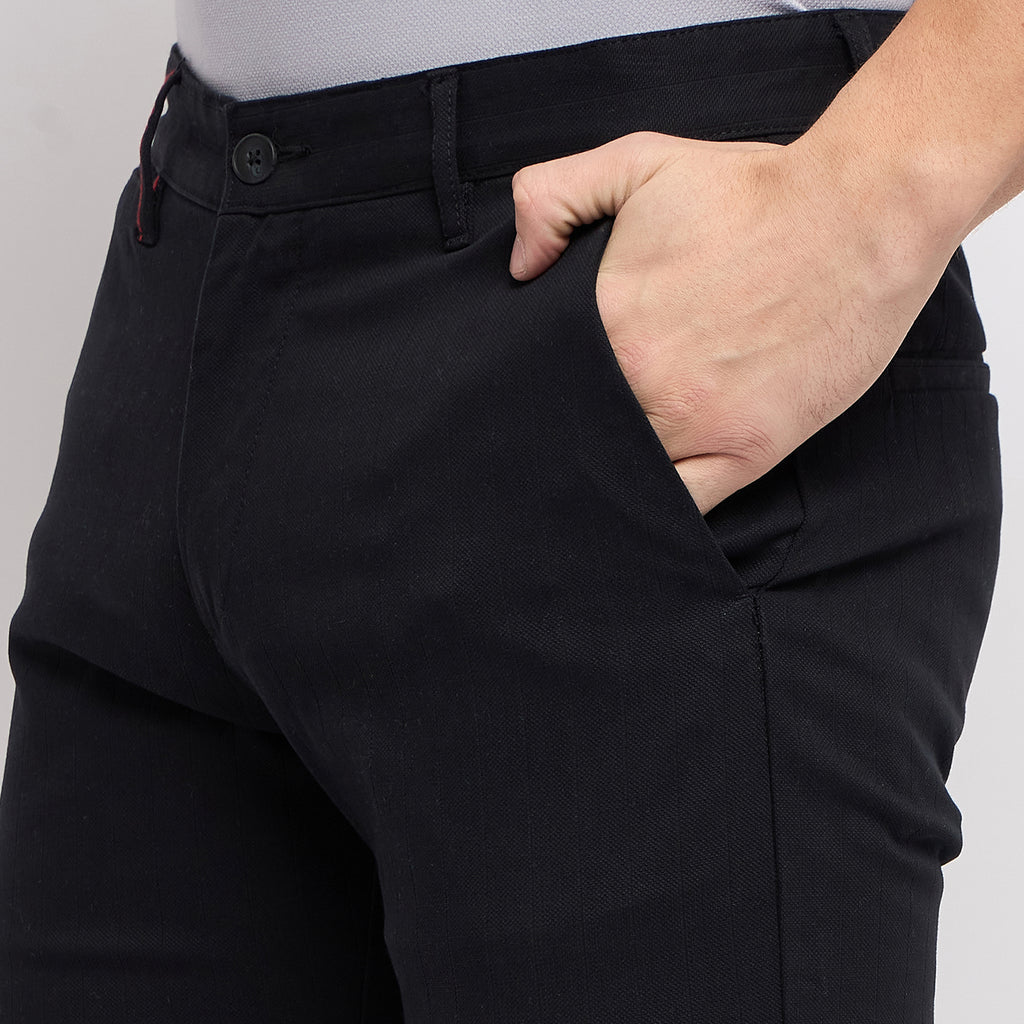 Duke Urban Men Flatfront Narrowfit Chinos Trousers (SDT4568)