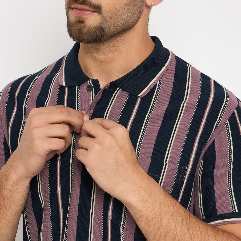 Duke Urban Men Half Sleeve Cotton Tshirt (LF7476)