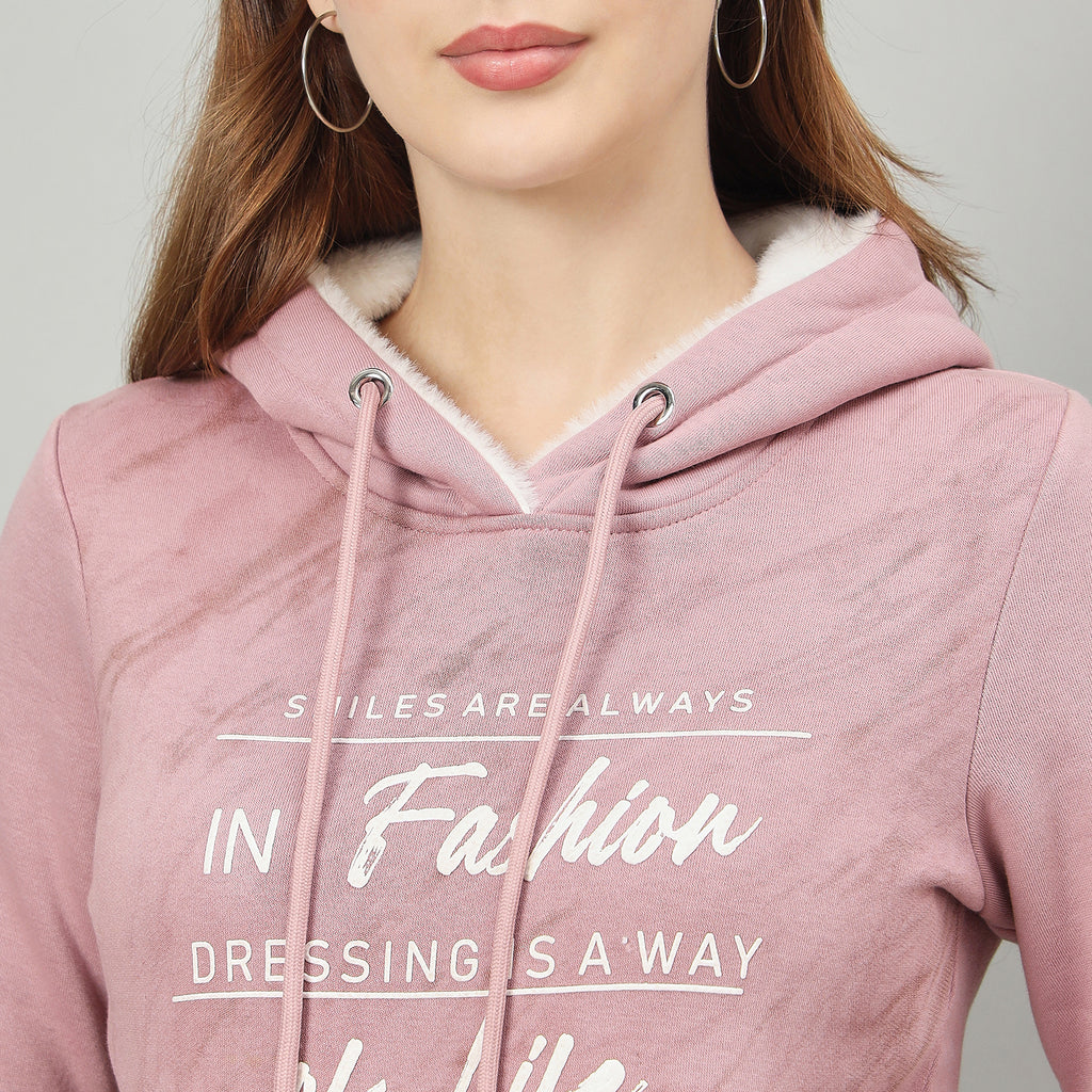 Duke Urban Women Hooded Regular Sweatshirt (LFX981)