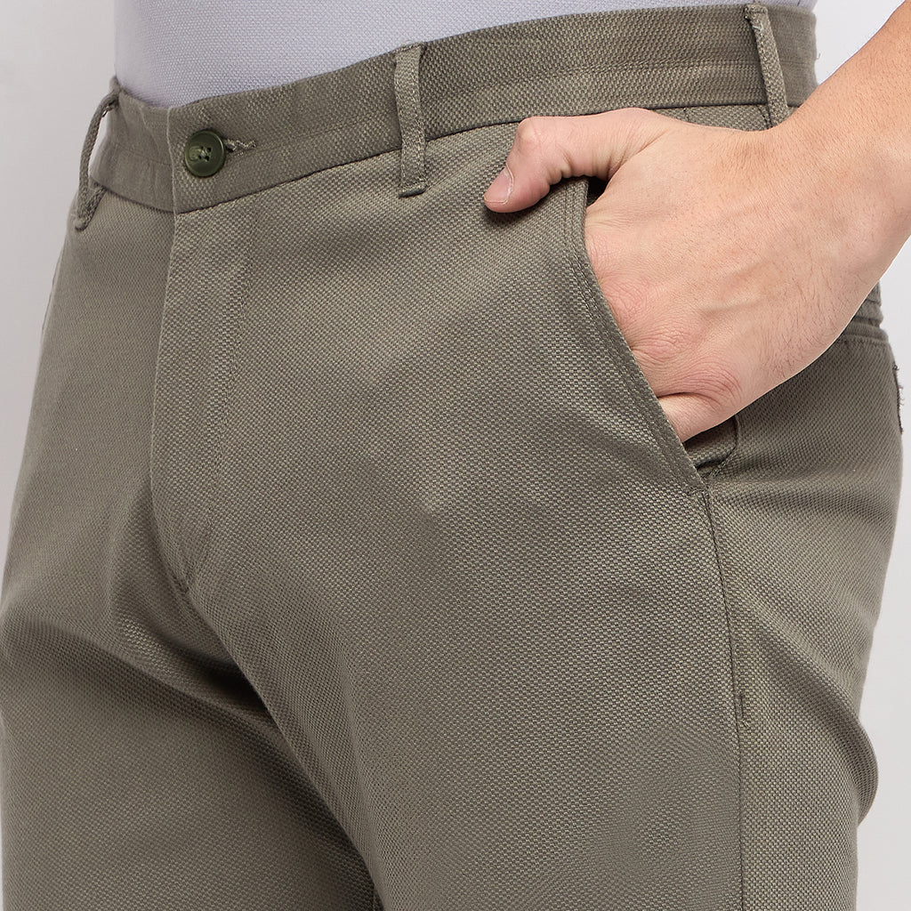 Duke Urban Men Flatfront Narrowfit Chinos Trousers (SDT4596)