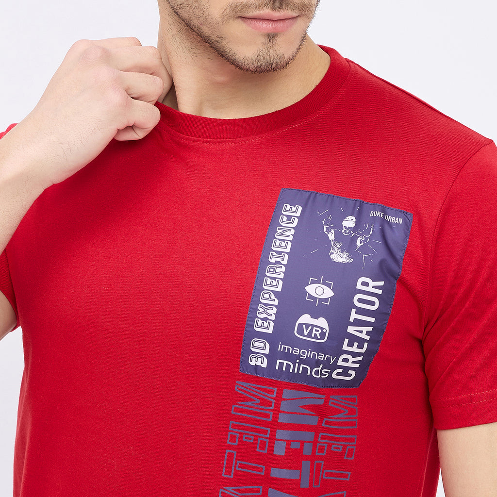 Duke Urban Men Half Sleeve Cotton T-shirt (ONLF260)