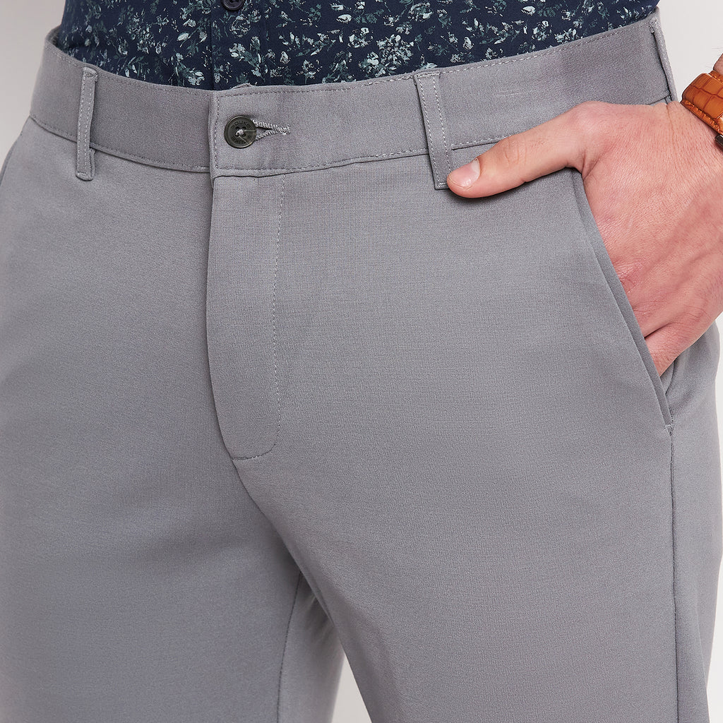 Duke Urban Men Slim Fit Cotton Trousers (SDT4577)