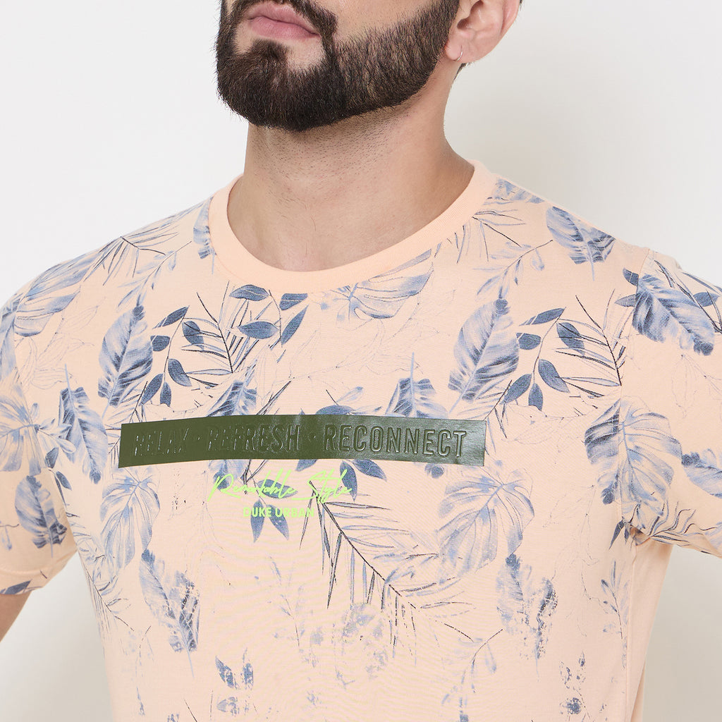 Duke Urban Men Half Sleeve Cotton Tshirt (LF7147)