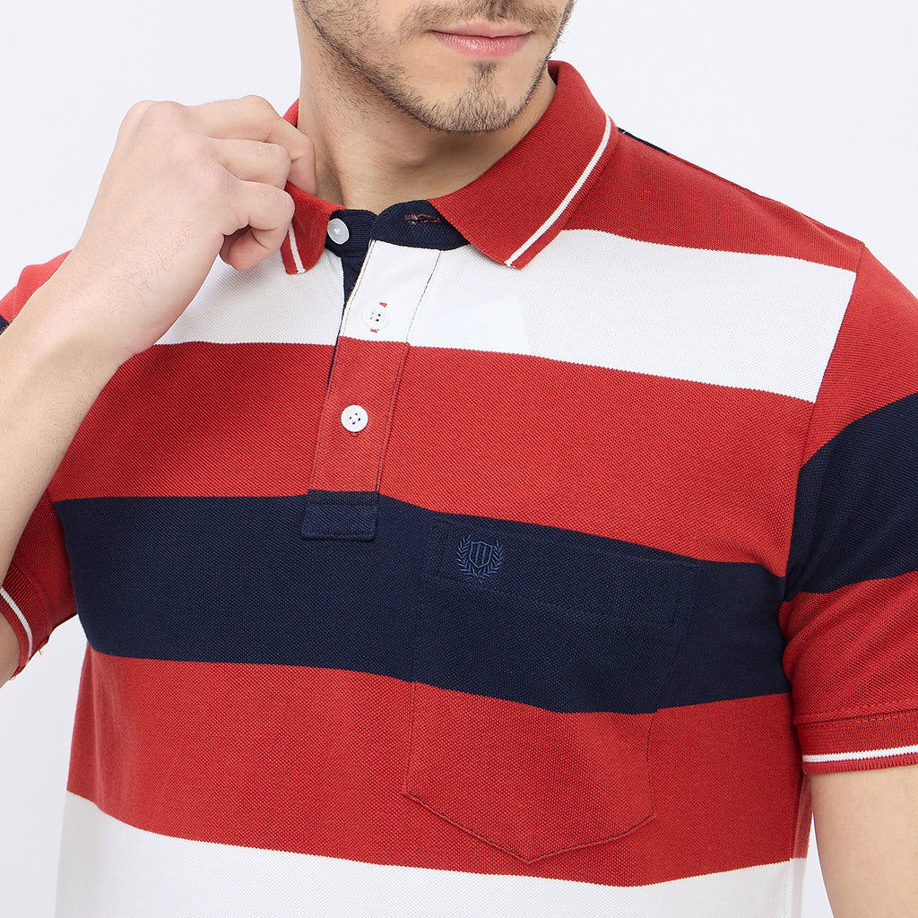 Duke Urban Men Half Sleeve Cotton T-shirt (LF7209)