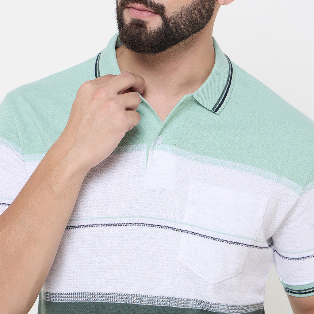 Duke Urban Men Half Sleeve Cotton Tshirt (LF7196)