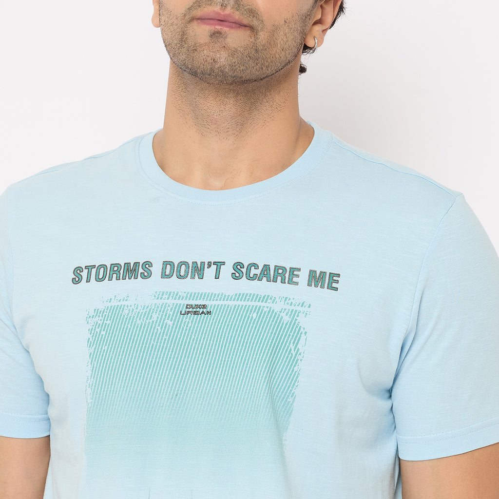 Duke Urban Men Half Sleeve Cotton T-shirt (LF7284)