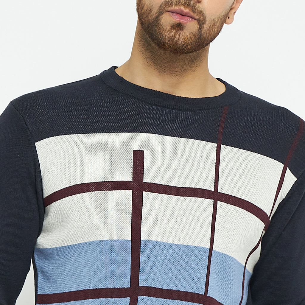 Duke Urban Men Full Sleeve Regular Fit Pullover (SDS2184)