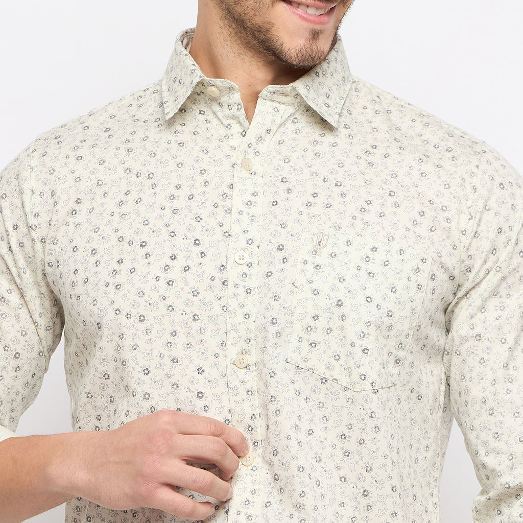Duke Urban Men Full Sleeve Cotton Shirt (SDO7PRTF)