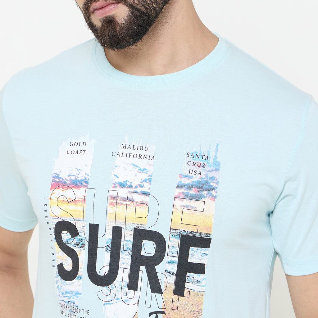 Duke Urban Men Half Sleeve Cotton Tshirt (LF7049)