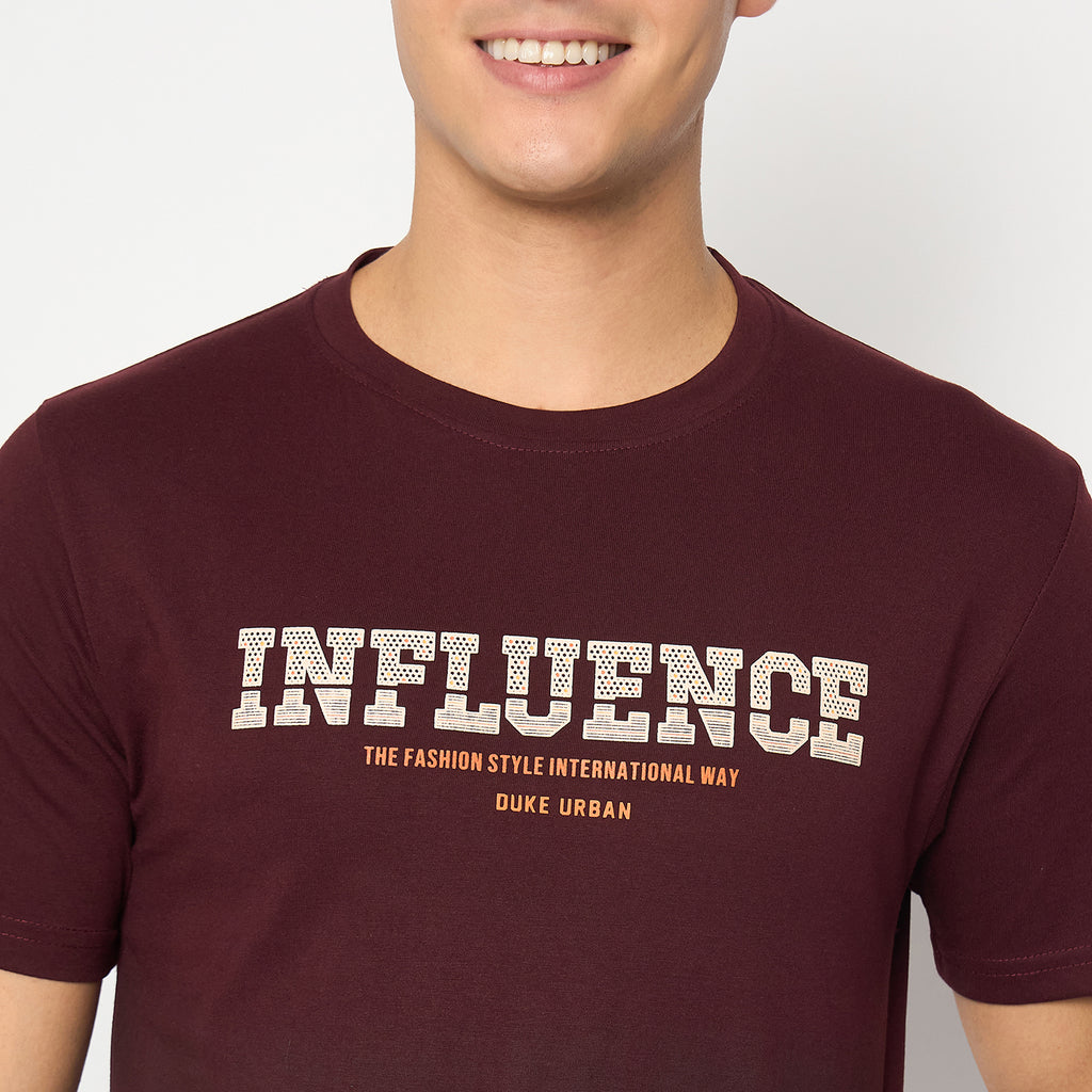 Duke Urban Men Half Sleeve Cotton T-shirt (ONLF299)