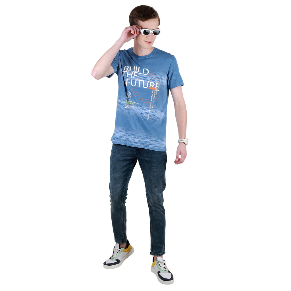 Duke Urban Men Half Sleeve Cotton Tshirt (LF7135)