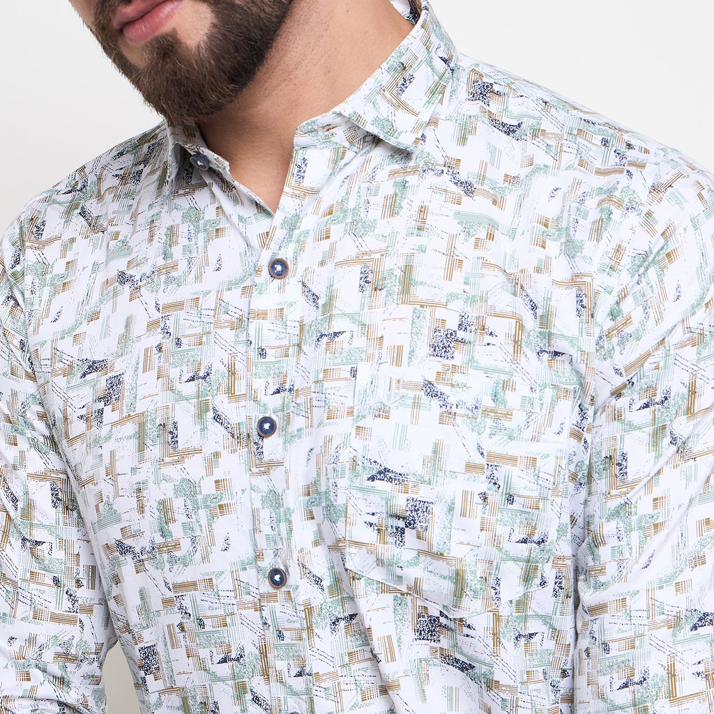 Duke Urban Men Full Sleeve Cotton Shirt (SDO8PRE)