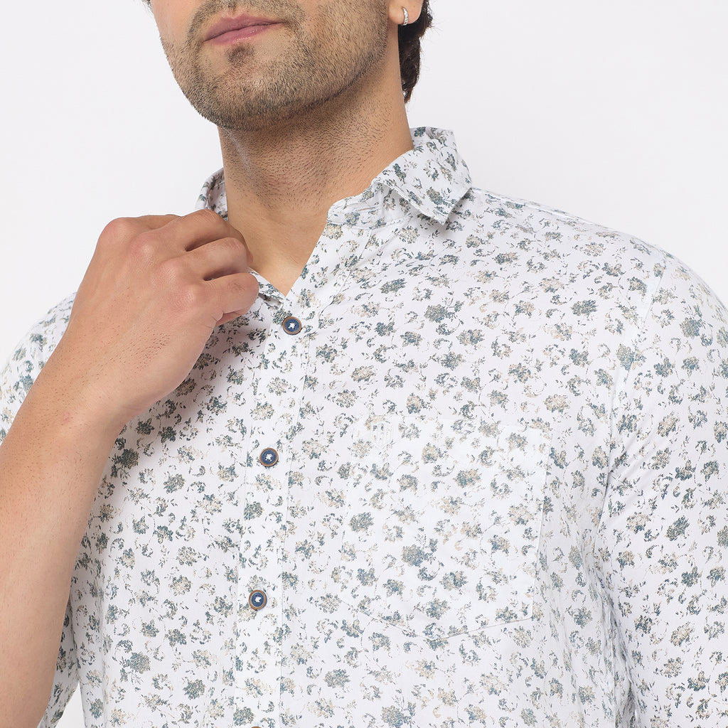 Duke Urban Men Full Sleeve Cotton Shirt (SDO8PRN)