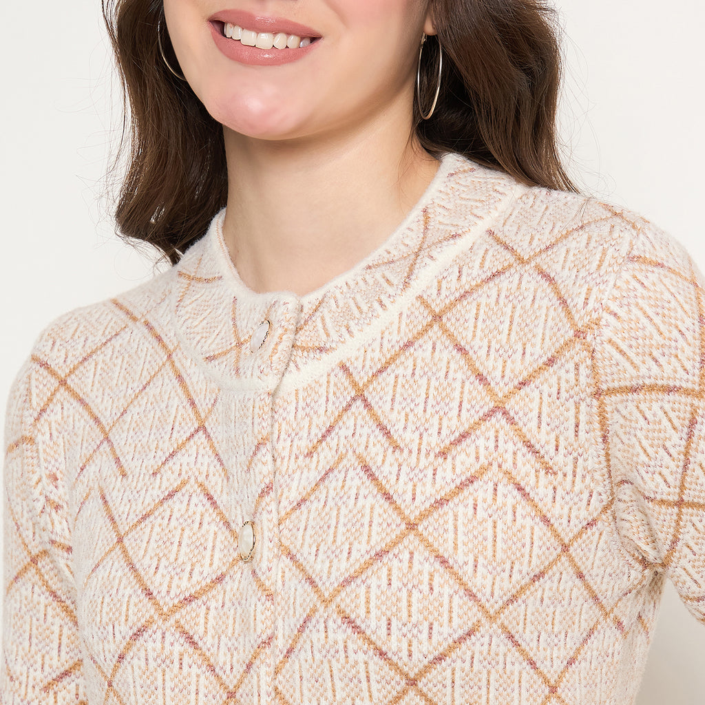 Duke Urban Women Full Sleeve Long Coat Type Sweater (SDS1317)