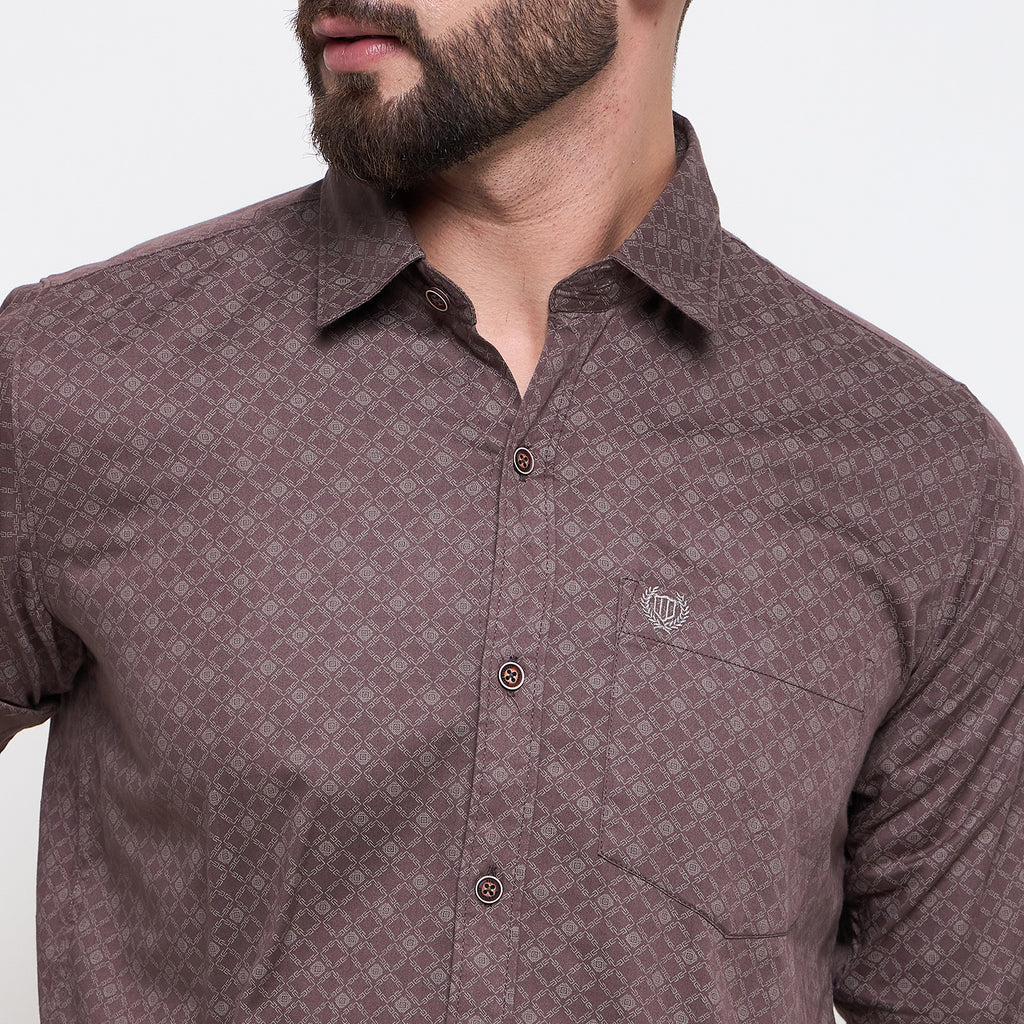 Duke Urban Men Full Sleeve Cotton Shirt (SDO6PRTS)