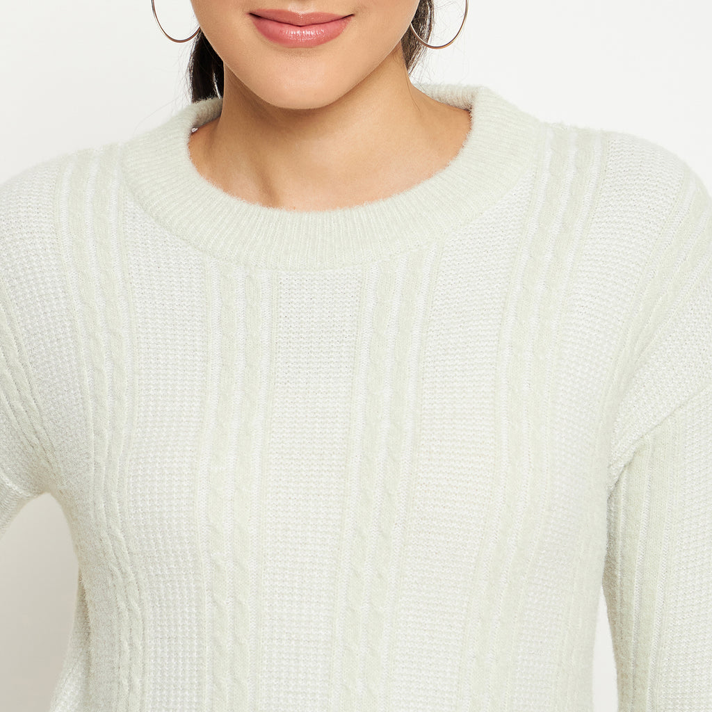 Duke Urban Women Full Sleeve Crop Pullover (SDS1233)