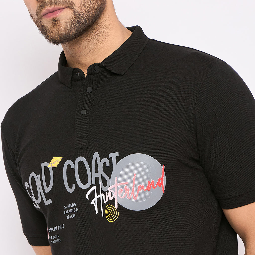 Duke Urban Men Half Sleeve Cotton T-shirt (LF7175)