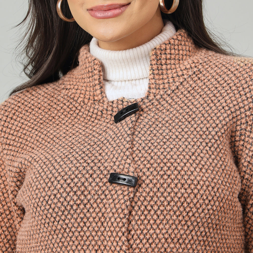 Duke Urban Women Long Coat Shortstyle Sweater (SDS1329)