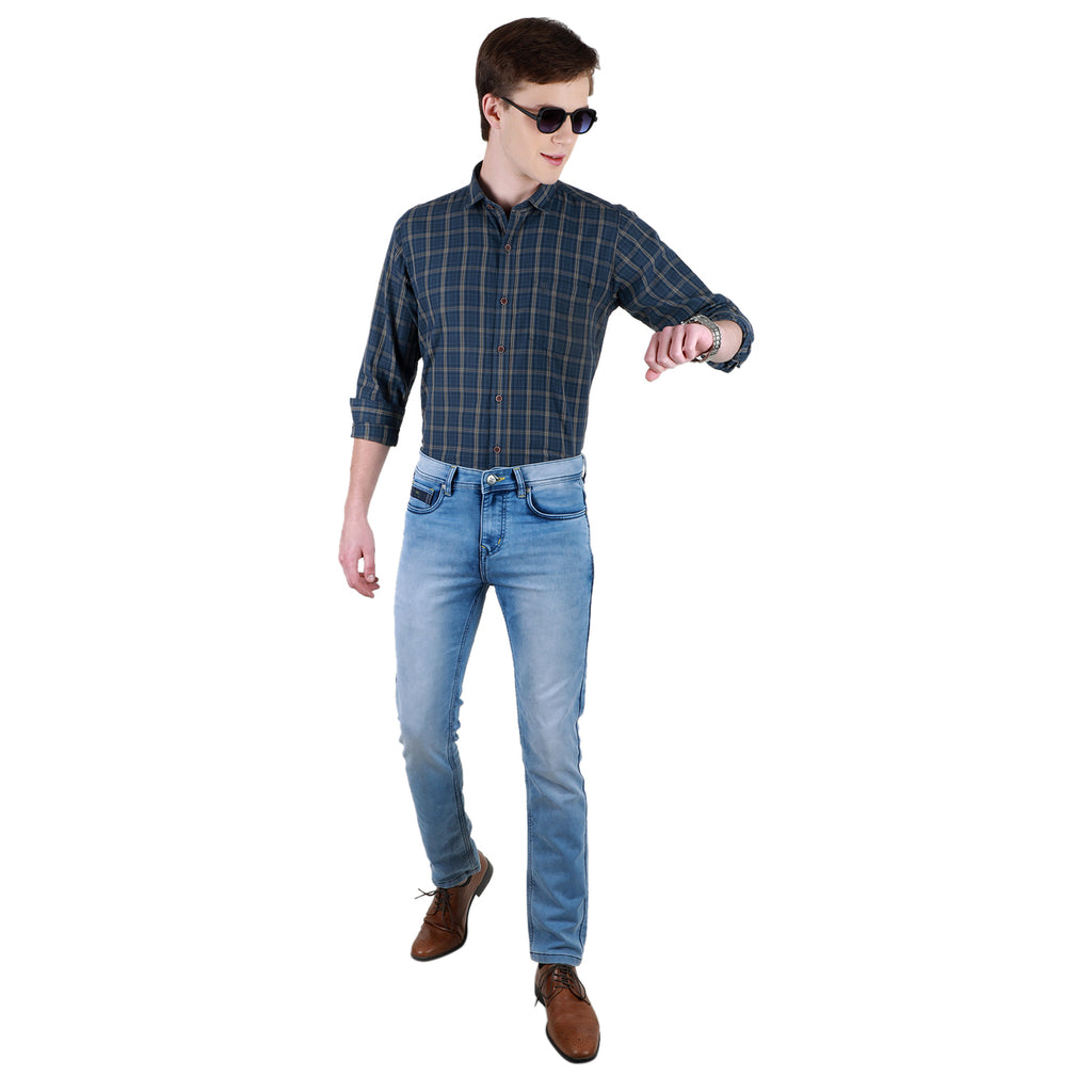 Duke Urban Men Full Sleeve Cotton Shirt (SDO8CKTY)