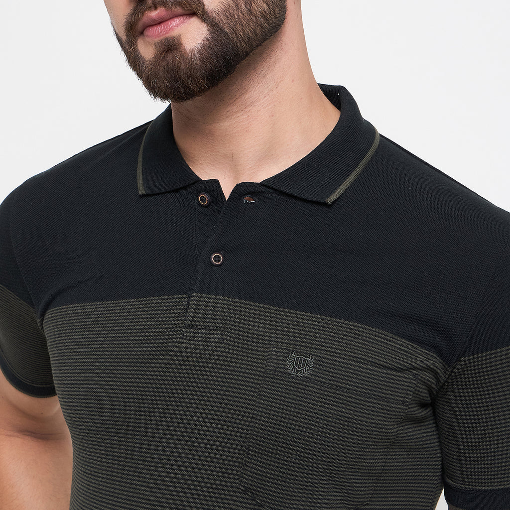 Duke Urban Men Half Sleeve Cotton Tshirt (LF7259)