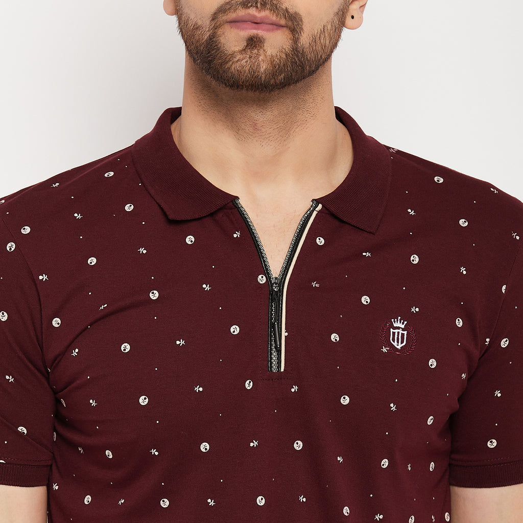 Duke Urban Men Half Sleeve Cotton T-shirt (LF5779)