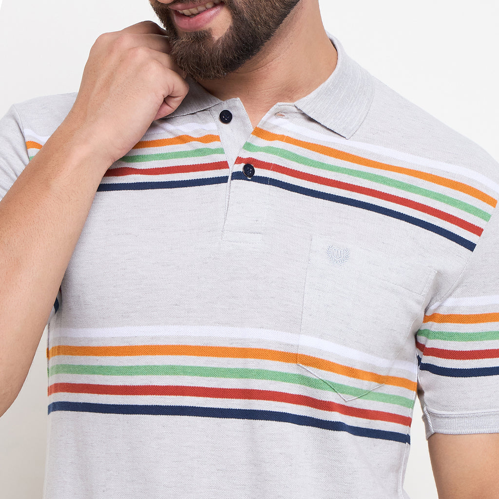 Duke Urban Men Half Sleeve Cotton Tshirt (LF7191)