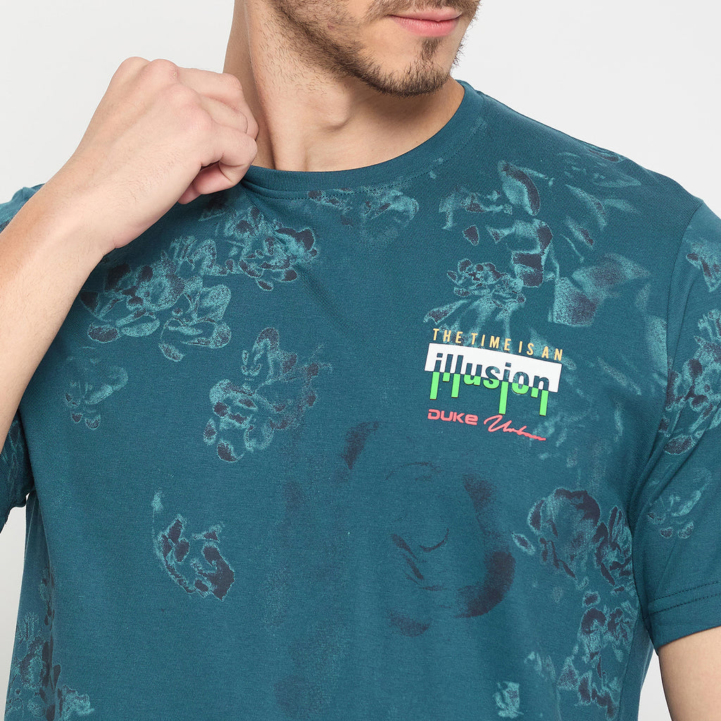 Duke Urban Men Half Sleeve Cotton T-shirt (LF7224)